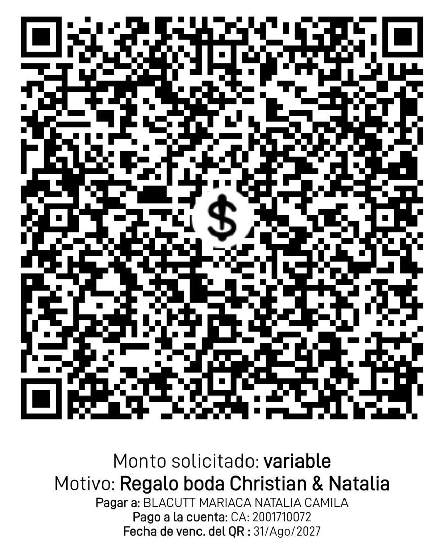 Código QR Transferencia BNB